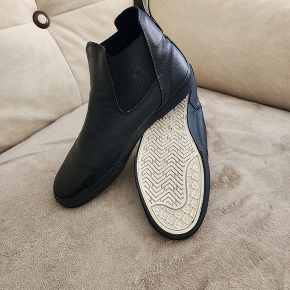 Globe Footwear Globe Dover II Wasted Talent Black Leather Mens Shoes. - Picture 9 of 13